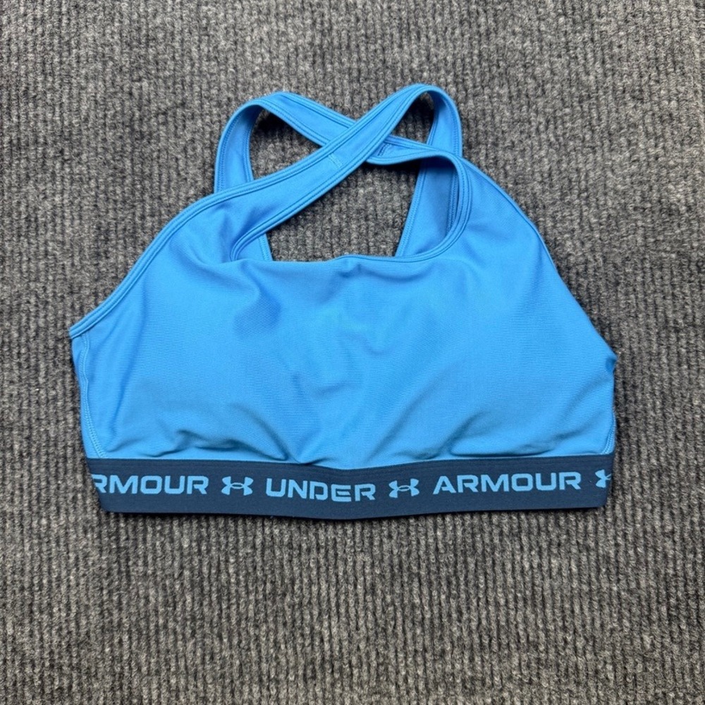 Under Armour Womens Crossback HeatGear Sports Bra with removable pads 1361034 XL